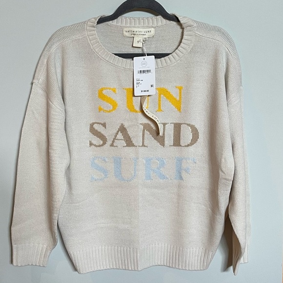 Saltwater Luxe Sweater, Small, NWT - Picture 2 of 5
